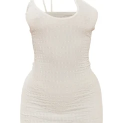 Robe Moulante En Jersey Texturé Crème à Corset Et Bretelles -Pas Cher Robe Tendre Magasin 01820dc4daa344c6ee507b6bee79da291e14dab2 cnd8901 5