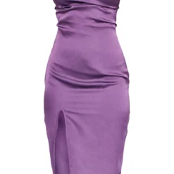 Robe Mi-longue Satinée Prune Foncé à Col Bénitier 9 Robe Mi-longue Satinée Prune Foncé à Col Bénitier -Pas Cher Robe Tendre Magasin 018a07f8a91c8a7c38418822058dfe00f132232c cnc2337 5