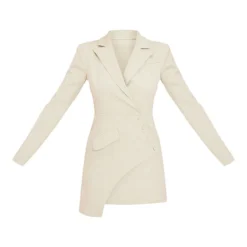 Robe Blazer Vert Sauge à Ourlet Asymétrique Et Boutons -Pas Cher Robe Tendre Magasin 09ee01bb099690253774d96767862054fe68ad90 cmw4900 5