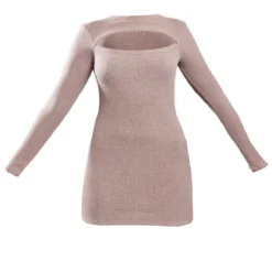 Robe Moulante Côtelée Café Au Lait à Découpe Et Manches Longues 9 Robe Moulante Côtelée Café Au Lait à Découpe Et Manches Longues -Pas Cher Robe Tendre Magasin 0e98e9c298876605c94daf946eaa31f01b0790a9 cnb3521 5