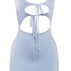 Robe Très Moulante Bleu-gris à Dos Nu Et Bretelles Croisées -Pas Cher Robe Tendre Magasin 1063b3bd6aef5834b1eeeb99ed6427665582aff9 cnd7710 5