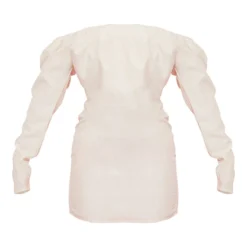 Robe Moulante Vert Sauge Effet Lin Plissée à Liserés Et Col Bardot -Pas Cher Robe Tendre Magasin 144b959bbb64b2b4173e0bf000f772ddf7ec374a cnd2226 5