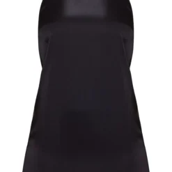 Pure Robe Moulante Noire Satinée à Dos Nu -Pas Cher Robe Tendre Magasin 16805285ac1557976bfd618fb1c30936f163ec1b cmv5139 6