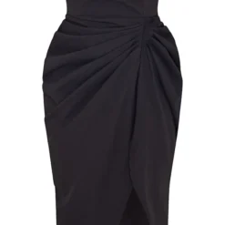 Robe Bustier Mi-longue En Maille Noire à Barre En V Et Fronces 9 Robe Bustier Mi-longue En Maille Noire à Barre En V Et Fronces -Pas Cher Robe Tendre Magasin 20d7e4cccdf42b71d5858f5e48b029b23f44999b cmv5293 6