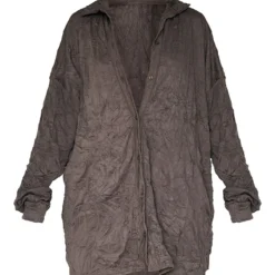 Robe Chemise Oversize Plissée Style Froissé Kaki -Pas Cher Robe Tendre Magasin 26275cc9e3a8f07dfda14ea2f5ea9d7ac5061c87 cnb1024 5