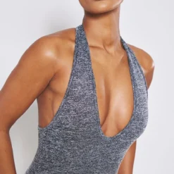 Robe Longue Gris Anthracite Chiné à Dos Nu -Pas Cher Robe Tendre Magasin 27785c9b7c55854108c67e76c7732ed3e7932761 cnd8868 4