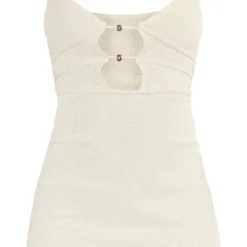 Robe Moulante Avoine Côtelée à Détail Ourlet Et Bretelles -Pas Cher Robe Tendre Magasin 2aeee070e3ead42534848eabd6f4be07b78de834 cnd2259 5