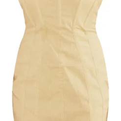 Robe Bustier Moulante En Effet Lin Vert Sauge à Bordures Frangées Et Liserés Structurants -Pas Cher Robe Tendre Magasin 2c99e5055fe760c734cc4a10e89b29cf5349d1fb cnd7649 5