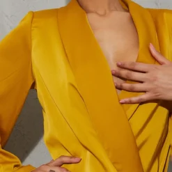 Robe Blazer Droite Chartreuse à Décolleté Très Plongeant Détail Noeud 8 Robe Blazer Droite Chartreuse à Décolleté Très Plongeant Détail Noeud -Pas Cher Robe Tendre Magasin 2cbfef64c213a61df22587591814c019641072c6 cms0114 4