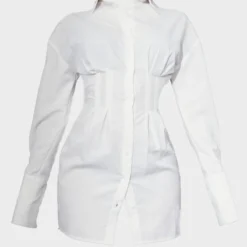 Robe Chemise Blanche à Taille Style Corset 9 Robe Chemise Blanche à Taille Style Corset -Pas Cher Robe Tendre Magasin 3255c19f54ca09fb3fe307c4475b3c33d7fd8a62 cnc6997 5