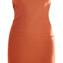 Robe Bustier Droite Effet Lin Rouille Découpée Dans Le Dos 9 Robe Bustier Droite Effet Lin Rouille Découpée Dans Le Dos -Pas Cher Robe Tendre Magasin 326d768844650024b1e808d5eb6e8b6fb4ab3757 cnd5929 5