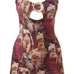 Robe Moulante Imprimé Renaissance Multicolore à Détail Ourlet 9 Robe Moulante Imprimé Renaissance Multicolore à Détail Ourlet -Pas Cher Robe Tendre Magasin 32a40abfccbcb1266b31bb751d2c2e1dd42b84fa cnd2285 5