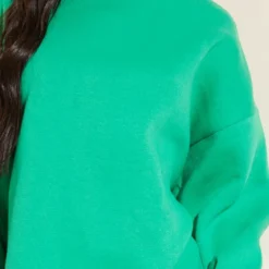 Robe Pull Oversize En Sweat Vert Vif -Pas Cher Robe Tendre Magasin 356a3cf530be5dbd1a466506b38ace800255aadf cmv1212 5