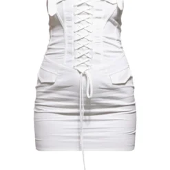 Robe Moulante Style Cargo Crème à Lacets Et Détail Boucles 9 Robe Moulante Style Cargo Crème à Lacets Et Détail Boucles -Pas Cher Robe Tendre Magasin 35d72fc784c3e50c9403b27a8910a7746cea1b7e cnc7677 5