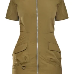 Robe Chemise Parachute Cargo Kaki à Zip 9 Robe Chemise Parachute Cargo Kaki à Zip -Pas Cher Robe Tendre Magasin 37904cffc6424dad2c16ed9b7d49f13c5a20de7e cna6854 5