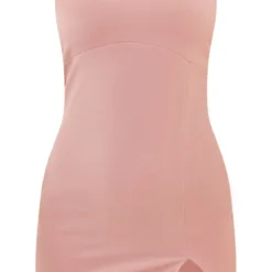 Robe Moulante Fendue Côtelée Texturée Rose Foncé à Bretelles 9 Robe Moulante Fendue Côtelée Texturée Rose Foncé à Bretelles -Pas Cher Robe Tendre Magasin 37e553150a9654f9e3f10c2c38bb969e9853b1ad cnc7736 5