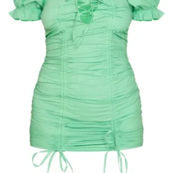 Robe Moulante Verte Froncée à Petites Fleurs Et Manches Bouffantes 9 Robe Moulante Verte Froncée à Petites Fleurs Et Manches Bouffantes -Pas Cher Robe Tendre Magasin 397eb798f3da2648a739bf9fd59bf2c0379f2d47 cnd5463 5