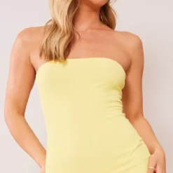 Logic Robe Bustier Longue Jaune Citron En Maille Côtelée Texturée 8 Logic Robe Bustier Longue Jaune Citron En Maille Côtelée Texturée -Pas Cher Robe Tendre Magasin 3b6ce4c705c27f21d9c3d0655da724b6823714fe cne8480 4
