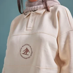 Zero Robe Pull Crème En Polaire à Slogan Ski Et Col Polo 7 Zero Robe Pull Crème En Polaire à Slogan Ski Et Col Polo -Pas Cher Robe Tendre Magasin 3d6d454dc98a6489b2a5a2464b2bb7d6581a70b6 cnc6654 4