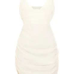 Robe Moulante Effet Lin Crème Plissée Décolletée à Bretelles 9 Robe Moulante Effet Lin Crème Plissée Décolletée à Bretelles -Pas Cher Robe Tendre Magasin 40ef582763a8c813663d44f738f9e004719e109d cnd7671 5