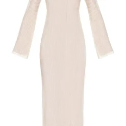 Robe Longue Texturée Ajourée Crème à Manches Longues 9 Robe Longue Texturée Ajourée Crème à Manches Longues -Pas Cher Robe Tendre Magasin 417472d6570c8a6b86c5a11c7dc639e3b46b7cb7 cne8468 5