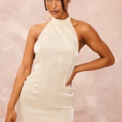 Robe Moulante Nude Brillante à Dos Nu -Pas Cher Robe Tendre Magasin 4402f19b915246c516b9abbf56fd24c456b7fb88 cne7689 2