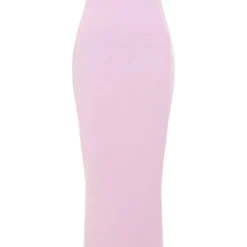 Logic Robe Bustier Longue Lilas En Maille Côtelée Texturée -Pas Cher Robe Tendre Magasin 474e5f625be74e6c30ad44e17925e1aa41dc2d92 cne8479 5