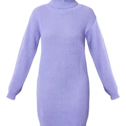 Robe Pull Oversize Lilas En Maille Chunky à Col Roulé 9 Robe Pull Oversize Lilas En Maille Chunky à Col Roulé -Pas Cher Robe Tendre Magasin 48923092d3dae446560505c5a6ef8066538ddc69 cnc3505 5