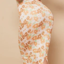 Robe Longue Bustier Fleurie Pastel Gris Pierre -Pas Cher Robe Tendre Magasin 4be2df12c198be4dfcbbd91e7b3472721c42dfc2 cmz4563 5