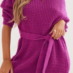 Robe Pull En Maille Tricot Gaufrée Violette 8 Robe Pull En Maille Tricot Gaufrée Violette -Pas Cher Robe Tendre Magasin 4f7382b0d2d05a00acfa4590027182455100a9ec cnd2080 4