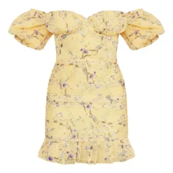 Robe Moulante Froncée En Mousseline De Soie Jaune Fleurie à Col Bardot Et Manches Bouffantes 9 Robe Moulante Froncée En Mousseline De Soie Jaune Fleurie à Col Bardot Et Manches Bouffantes -Pas Cher Robe Tendre Magasin 51dd6bb6985052d89b05172d72e92be0524bc5c3 cmy8573 6