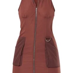 Robe Moulante Cargo Style Utilitaire Chocolat à Zip Et Détail Bonnets 9 Robe Moulante Cargo Style Utilitaire Chocolat à Zip Et Détail Bonnets -Pas Cher Robe Tendre Magasin 547feda711a68da998081f150b73778ee69f0c20 cmw4751 6