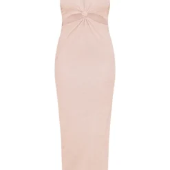 Robe Longue En Maille Côtelée Gris Pierre à Découpes Et Noeud -Pas Cher Robe Tendre Magasin 5837bfb7be3d10bafeb30d07f859f7a2f2cbbab2 cmz4673 6