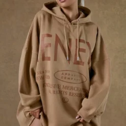 Renew Robe Pull Oversize Gris Pierre