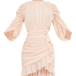 Robe Moulante En Mousseline De Soie Volantée Gris Pierre à Manches Froncées 9 Robe Moulante En Mousseline De Soie Volantée Gris Pierre à Manches Froncées -Pas Cher Robe Tendre Magasin 5f9a10c14f502194af7ae0017ae52a4168e6d30c cmt7822 6