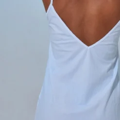 Robe Bretelles Dos Nu Blanche -Pas Cher Robe Tendre Magasin 6229513ec848575c6611d1033e8b53e6a3fdaa30 cmp2427 5