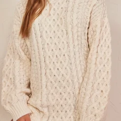 Robe Pull En Maille Torsadée épaisse Crème 8 Robe Pull En Maille Torsadée épaisse Crème -Pas Cher Robe Tendre Magasin 62a23564f1ef578abba95e85340dd5c7581c253b cna5286 4