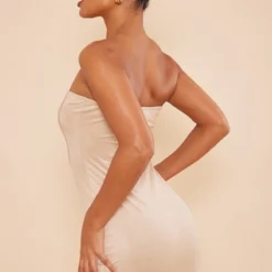 Robe Bustier Moulante En Suédine Camel -Pas Cher Robe Tendre Magasin 62e77a40b17ecad43f3fe2a9498569151515ecd4 cnd5951 2