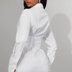 Robe Chemise Blanche à Taille Style Corset 6 Robe Chemise Blanche à Taille Style Corset -Pas Cher Robe Tendre Magasin 6b3156a073da81ec4fa3552733bcda7e3e049a86 cnc6997 2