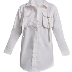 Robe Chemise Cargo Crème à Poches Et Ceinture -Pas Cher Robe Tendre Magasin 6ec63cf9f8ef03b8031794d669ea879e79b27c67 cnb9650 5