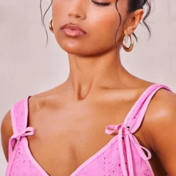 Robe Moulante En Broderie Rose Bonbon Froncée à Corset -Pas Cher Robe Tendre Magasin 73e0f10545ae47ff288aeb1e6c60ab7b4c96cd01 cne8503 4