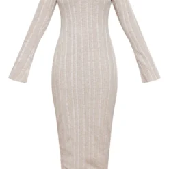 Robe Longue Côtelée Avoine Découpée à Nouer Dans Le Cou 9 Robe Longue Côtelée Avoine Découpée à Nouer Dans Le Cou -Pas Cher Robe Tendre Magasin 768f1284e3261b30389b1e505111f29977084b31 cnd4072 5