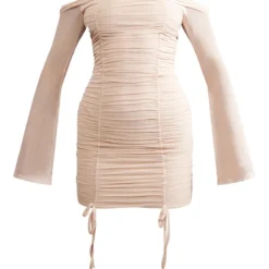 Robe Moulante En Mesh Gris Pierre Très Froncée à Col Bardot 9 Robe Moulante En Mesh Gris Pierre Très Froncée à Col Bardot -Pas Cher Robe Tendre Magasin 79a48f783091e7ac088f237ffa3fa985f3c51adf cnc2269 5