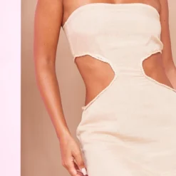 Robe Longue Bustier En Effet Lin Gris Pierre Découpée Sur Les Côtés -Pas Cher Robe Tendre Magasin 7b72dcad6e3c3ea1408f699186b7a98018f19749 cnd5905 4