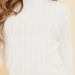 Robe Pull à Col Roulé Et Maille Tricot Côtelée Crème -Pas Cher Robe Tendre Magasin 7e0d52c9fe07cd467beae8cfdcf4f9b47db25e7f cmu0219 5