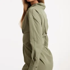 Robe Chemise Kaki à Taille Style Corset 6 Robe Chemise Kaki à Taille Style Corset -Pas Cher Robe Tendre Magasin 7e165ddc07728926eca3158890d8bacc61d791b7 cnc7002 2