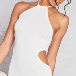 Robe Longue Blanche Côtelée Texturée à Dos Nu Et Découpes 8 Robe Longue Blanche Côtelée Texturée à Dos Nu Et Découpes -Pas Cher Robe Tendre Magasin 811fca8e62efa60bc54c04245c4b1874c4b922b1 cne2872 4