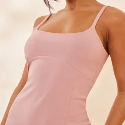 Robe Moulante Fendue Côtelée Texturée Rose Foncé à Bretelles 8 Robe Moulante Fendue Côtelée Texturée Rose Foncé à Bretelles -Pas Cher Robe Tendre Magasin 81d990d845aa8038a2dc42ca05bf61a5fa9ec43d cnc7736 4