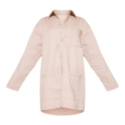 Robe Chemise Sable à Coutures Contrastantes Et Poches Cargo 8 Robe Chemise Sable à Coutures Contrastantes Et Poches Cargo -Pas Cher Robe Tendre Magasin 88645d23e9a45cb1c61b4e6b9dc0781aa6ee436b cnd1263 5