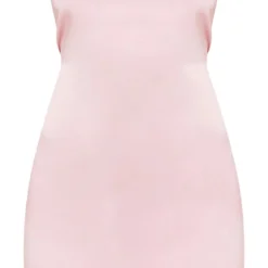 Robe Moulante Bustier Satinée Rose Vif à Bretelle Dans Le Dos -Pas Cher Robe Tendre Magasin 886ae83ac32880cd62abef8b1c46bb6bfc0648e7 cne7698 5